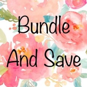 Bundle 2+ items for 10% off!!